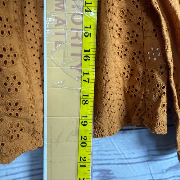 Madewell Women's Top Eyelete Double tie Size XXS - Picture 6 of 6